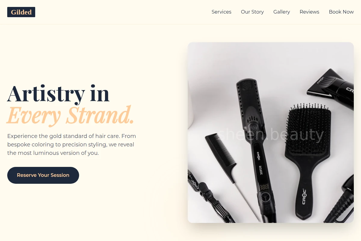 Gilded Hair Salon